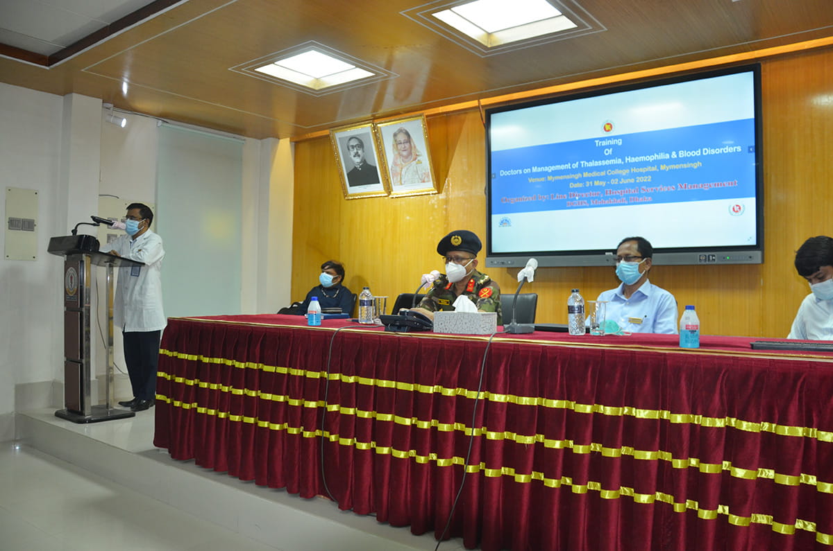 Training of Doctors on Management of Thalassemia, Haemophilia & Blood Disorders, 31 May-02 June 2022
